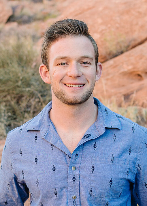 Photo of CJ Gooderham in the desert